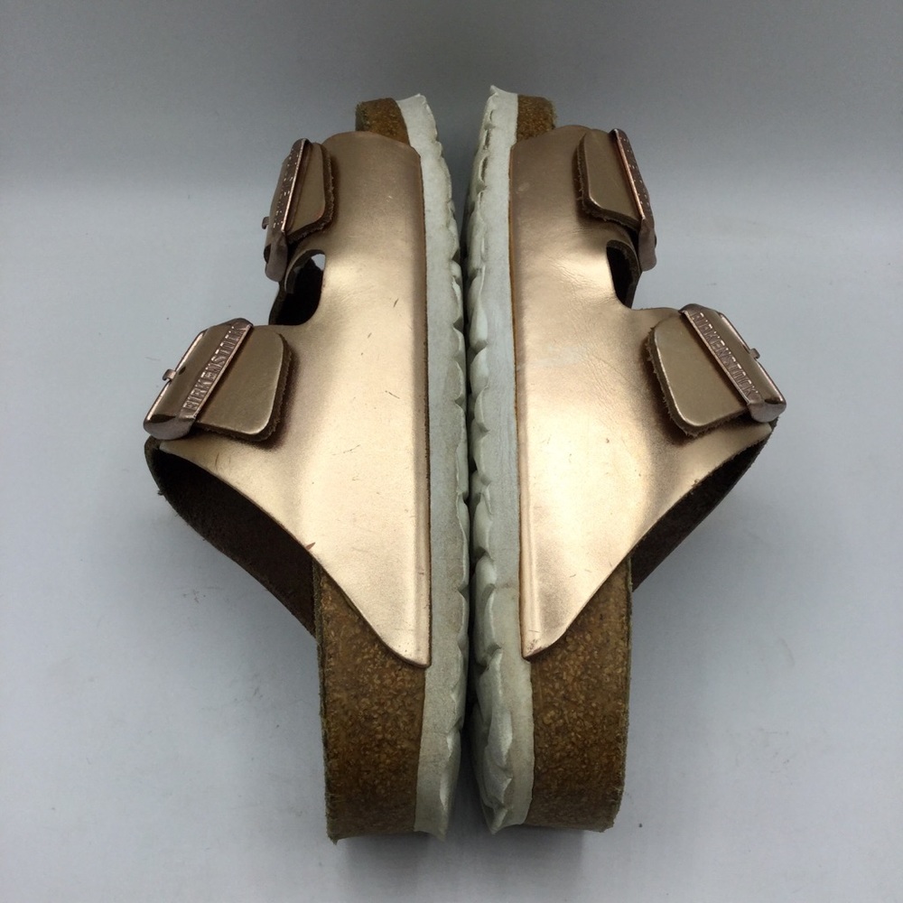 Birkenstock Arizona Soft Footbed Sandal Rose Gold - Picture 10 of 13